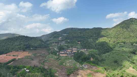 福建土楼(南靖)景区云水谣景区航拍