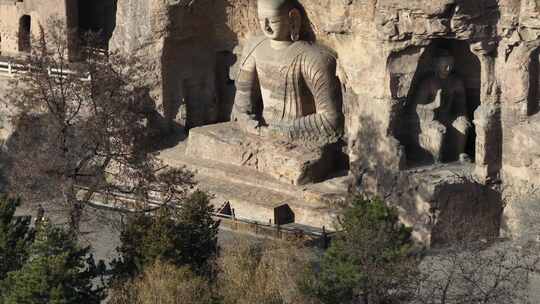 大同宣传片云冈石窟山西文旅片头石窟寺庙