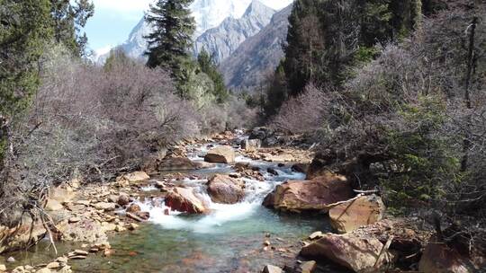 川西高山流水四姑娘山