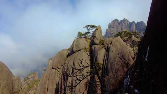 安徽黄山延时风景视频素材