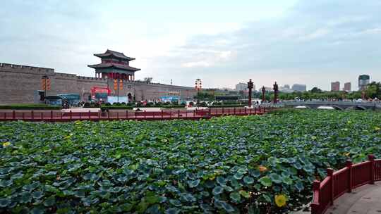 邯郸市大名县大名府老城航拍