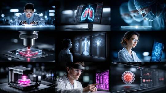 智慧医疗大数据深度分析高清在线视频素材下载