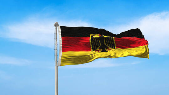 德国国旗旗帜标志logo带通道