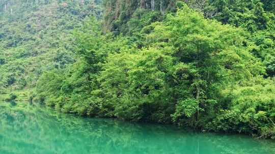 青山绿水江河流域美丽风景