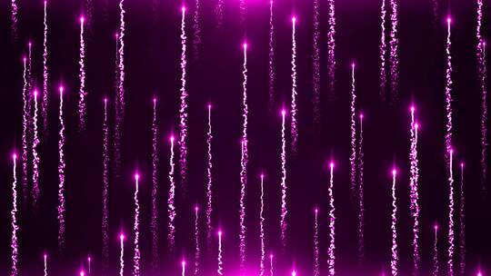 4K粉紫色粒子上升视频-循环 2