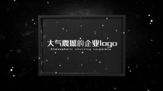 大气的企业logo片头