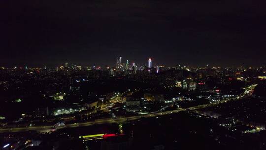 2022广州天河燕塘珠江新城夜景