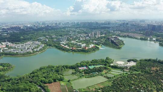 东莞松山湖管委会大景航拍