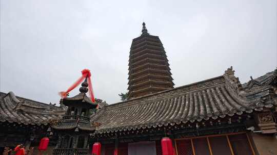 山西大同觉山寺实拍