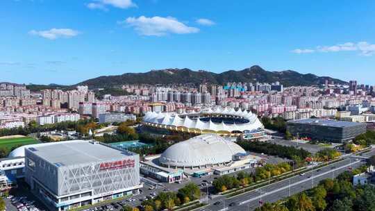 【2025】威海航拍 威海体育场