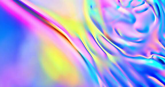 彩色震撼立体水流微观液体墨水流体摄影