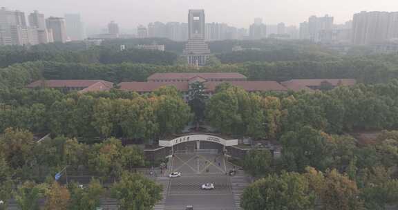 航拍西安交通大学