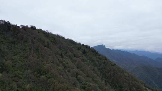 秦岭腹地山川