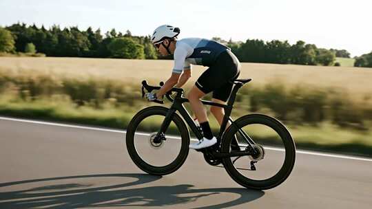 骑行运动健康生活方式视频