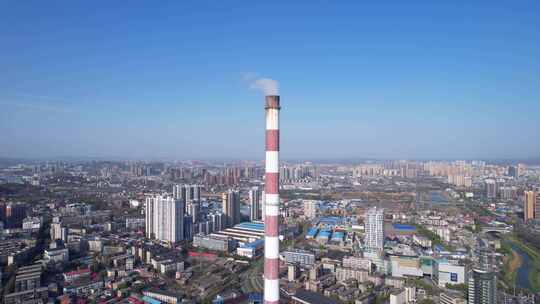 中国株洲火电厂工业烟塔