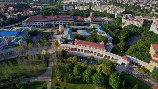 航拍福州闽江学院