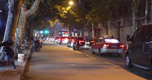 上海马路街景