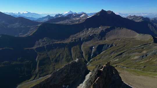 阿尔卑斯山，山脉，峰，游览杜勃朗峰