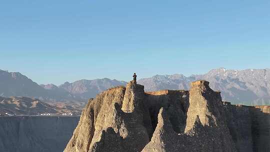 安集海大峡谷航拍