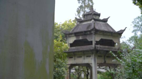 杭州西湖中山公园清行宫遗址4K视频合集视频素材模板下载