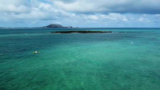 云雾山川河流大海景观视频素材模板下载