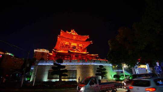 桂林逍遥楼夜景