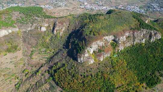 2023山东枣庄熊耳山景区秋季航拍宣传片段