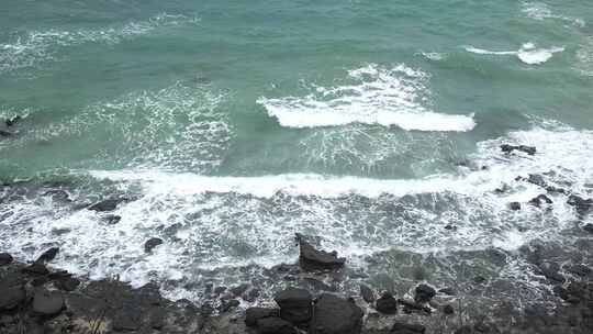 广西北海涠洲岛大海南岸鳄鱼山旅游旅行