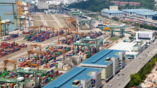 新加坡港口码头