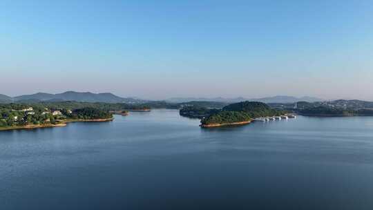 溧阳 天目湖 水库 渔业 自然 旅行 风景