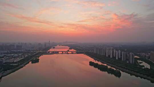 【4K】河南洛阳城市大景航拍