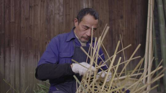 竹编手艺人00111884