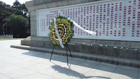 清明节人民英雄纪念碑视频素材模板下载