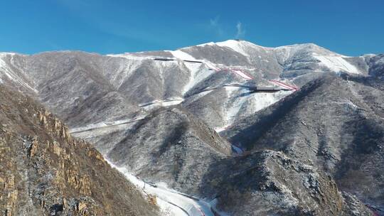 国家高山滑雪中心 航拍