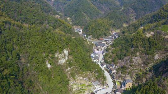 浙江绍兴新昌民族村外婆坑古村