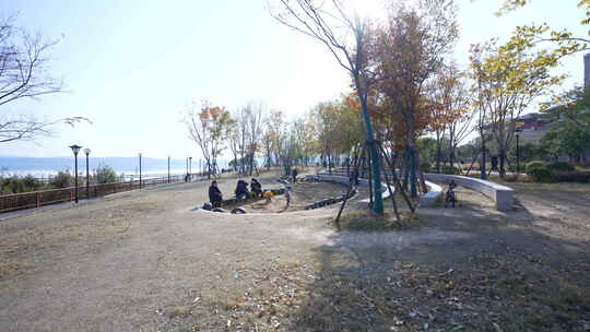 武汉洪山区南湖花溪公园风景