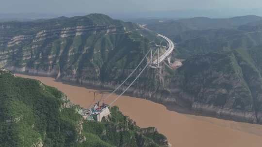 河南济源黄河三峡风景区视频