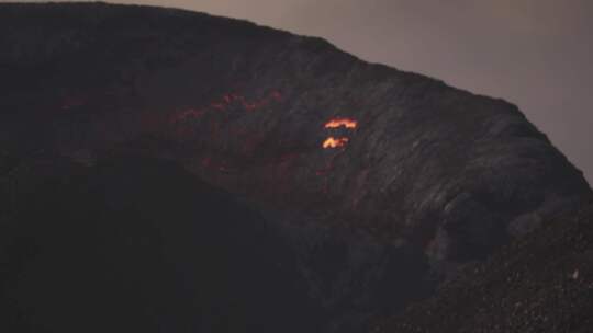 火山，熔岩流，火山，喷发