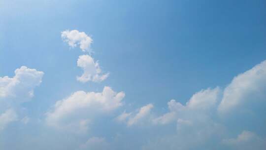 蓝天白云风景视频素材