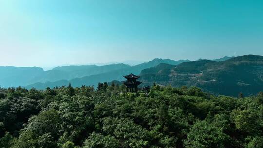 重庆天池情缘景区航拍视频