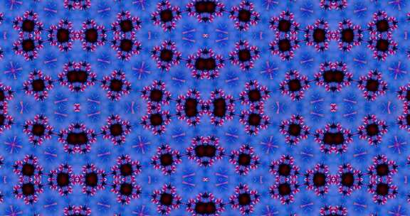 530 4K时尚创意唯美浪漫几何元素拼接背景