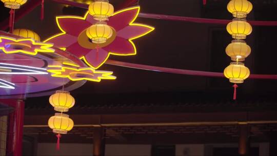 中国新年彩灯