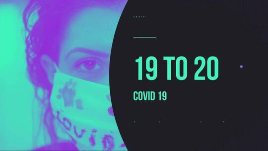 简洁防疫卫生公益广告宣传AE模板