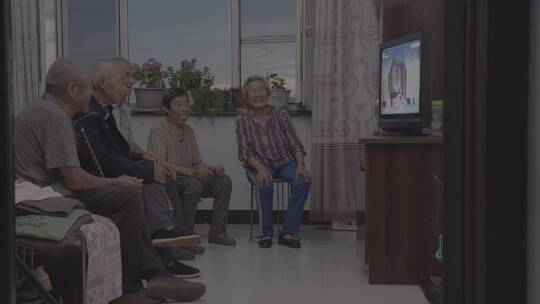 老人日常生活视频素材模板下载