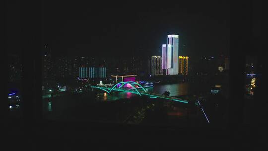 兰州皇冠假日酒店窗外黄河美景