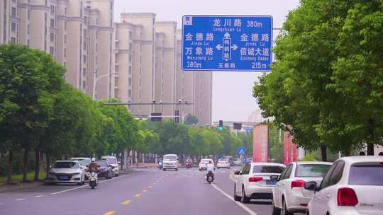 街景 电动车 汽车街道