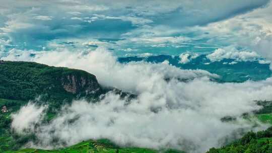 哈尼梯田8K航拍合集