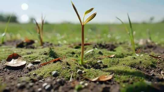 新生幼苗生长延时