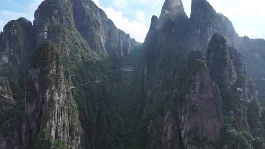 中国湖南省郴州市宜章县莽山五指峰景区