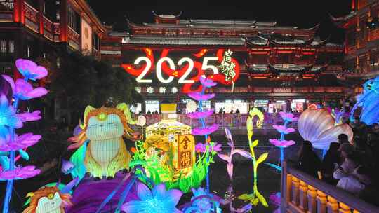 2025蛇年上海豫园灯展